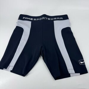 Nike Black and White Sportswear Tights / Compression Shorts